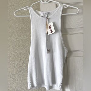 House of Harlow high neck cropped tank